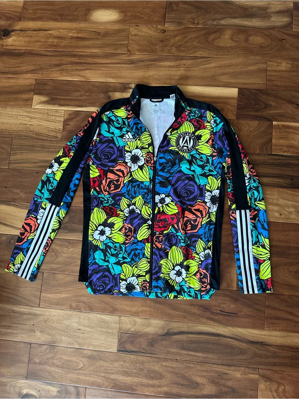 adidas Atlanta United Tiro 21 Floral Training Track Jacket size Large